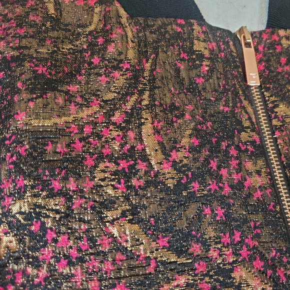 LAFAYETTE 148 Silk blend Printed Evening Jacket! Size Large! - Picture 5 of 9